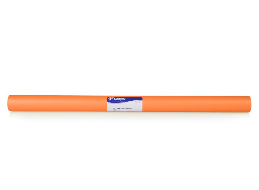 Film Adhesivo Color Vinilo 70 Naranja Mate 0,50 X 2 M