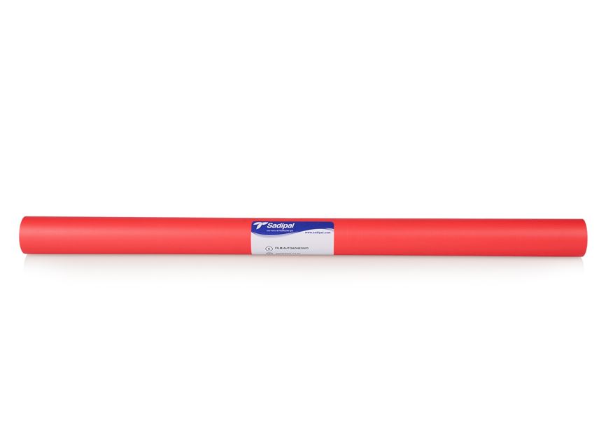 Film Adhesivo Color Vinilo 70 Rojo Mate 0,50 X 2 m