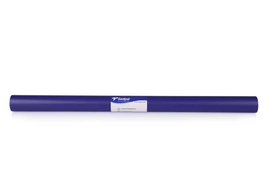 Film Adhesivo Color Vinilo 70 Azul Fuerte Mate 0,50 X 2 m