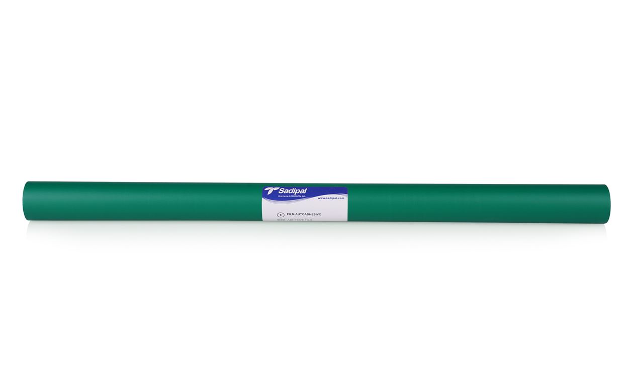 Film Adhesivo Color Vinilo 70 Verde Fuerte Mate 0,50 X 15m