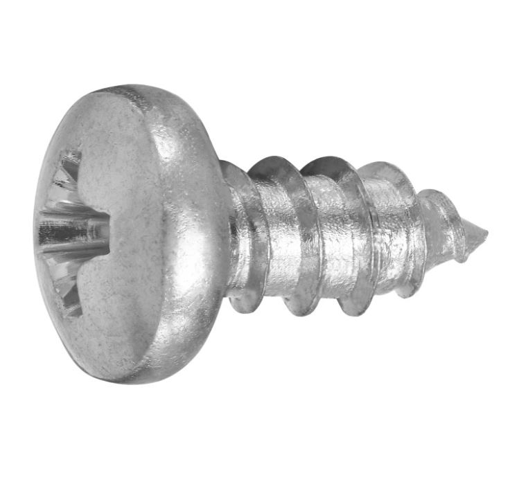 Tornillo rosca chapa Auto perforante Cincado. Vz Ph 7068 4,2x19 (30u.)
