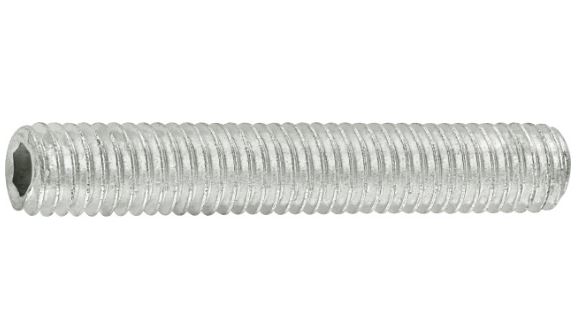 Espárrago Métrico 5x20mm. Din 913 Galvanizado Cabeza Allen (20u.)