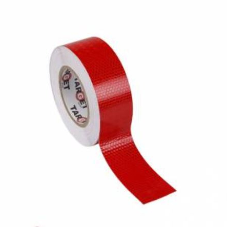Cinta adhesiva Reflectante Roja 50mm x 33 metros