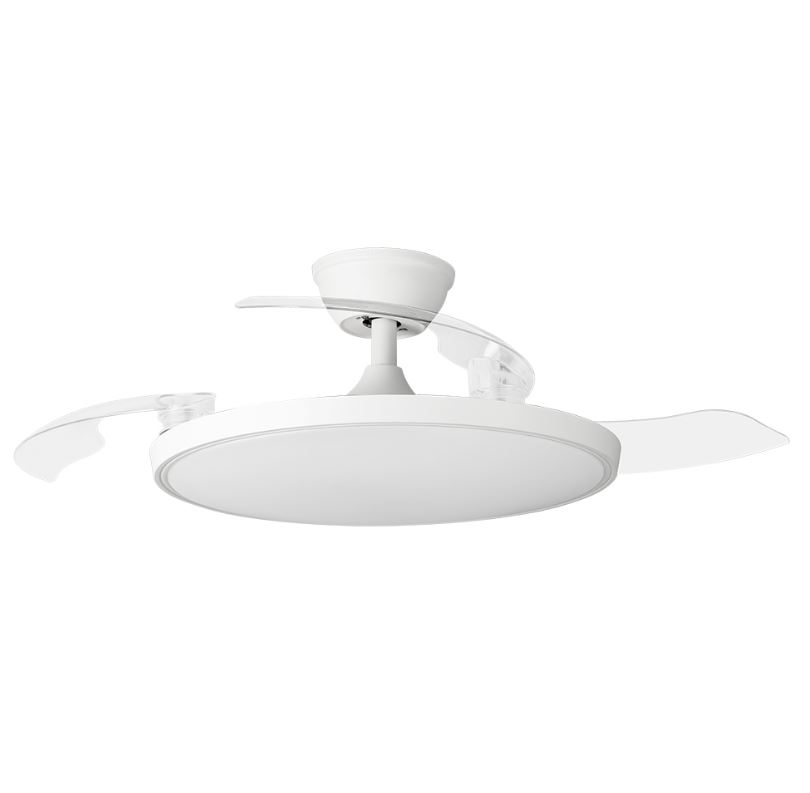 Ventilador Techo Retráctil Luz Led. Diámetro 105 cm.