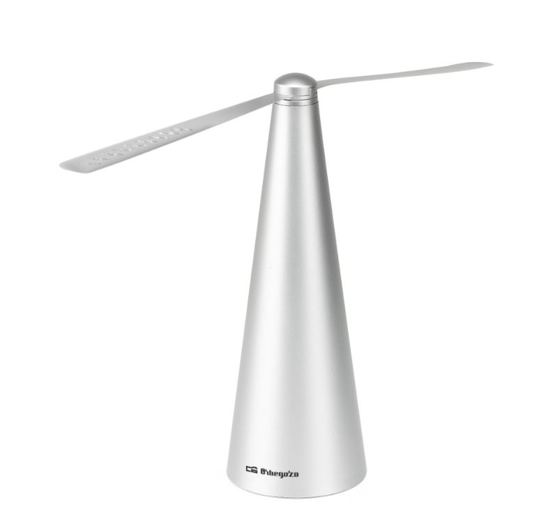 Ventilador Repelente de Moscas Hélice Rotatoria. Pilas 2 X AA