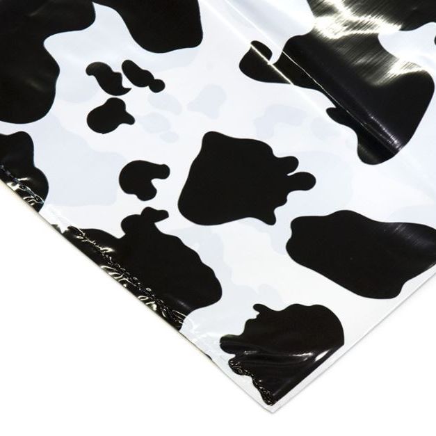 Bolsa Polietileno estampada vaca 60x100cm (10u.)