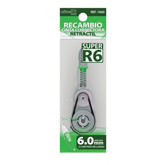 Super R6 Recambio Ancho 6.0 mm.