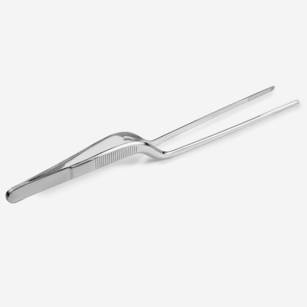 Pinzas Precisión Curva 21cm. Acero inoxidable