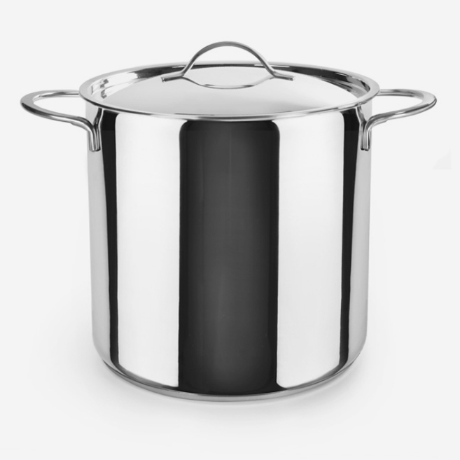 Olla Súper Alta Noah 18cm. en Acero inoxidable