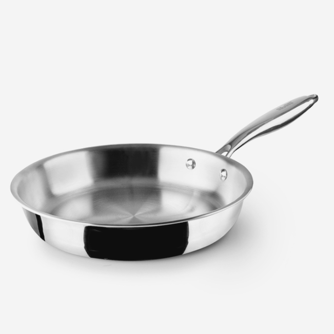 Sartén tricapa (inox / alum / inox) sin antiadherente 26 cm.