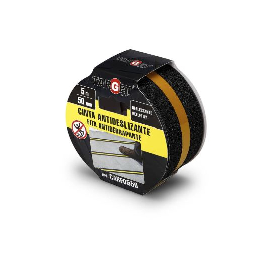Cinta adhesiva Antideslizante Banda Reflectante 50mm x 5 metros