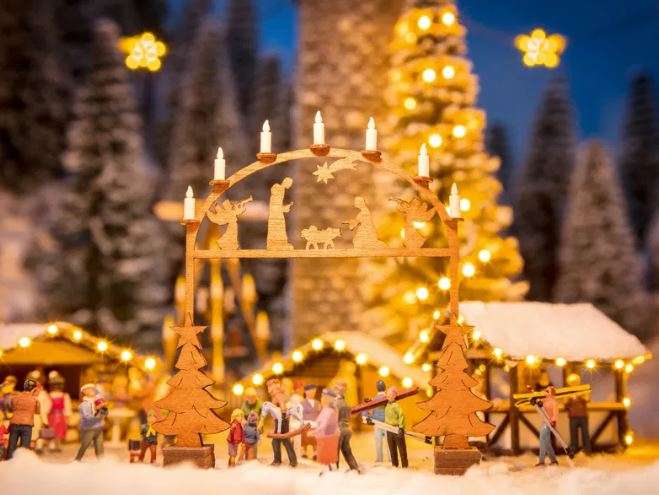 Portal de Entrada al Mercado de Navidad