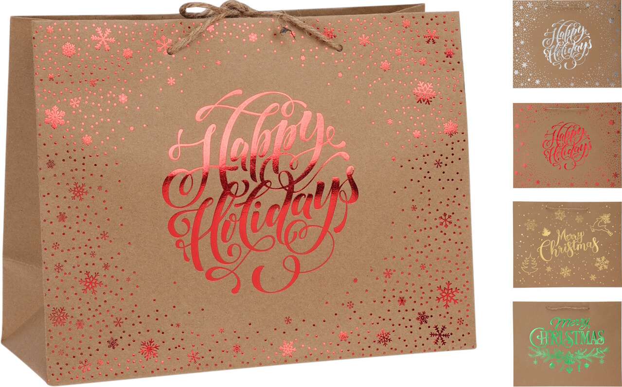 Bolsa Regalo Navidad Grande 4 asas