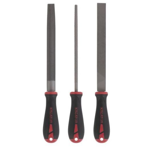 Juego de Limas Metal 250mm. (3u.)