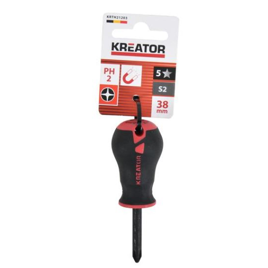 Destornillador de Carrocero Ph2 38mm.