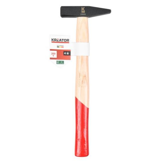 Martillo Mecánico Mango de Madera 200gr.