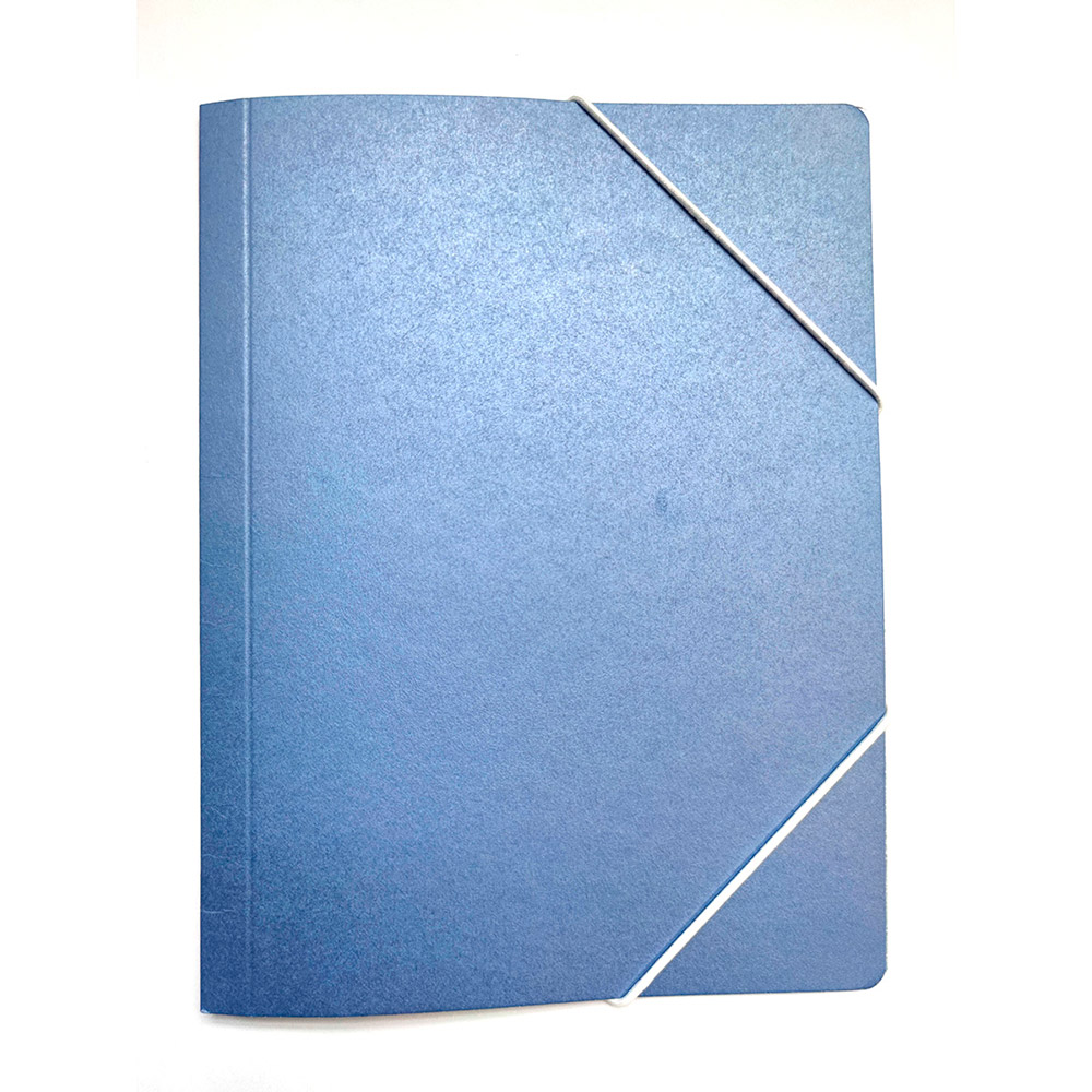 Carpeta Gomas y Solapas Letras Nº6 Azul Océano