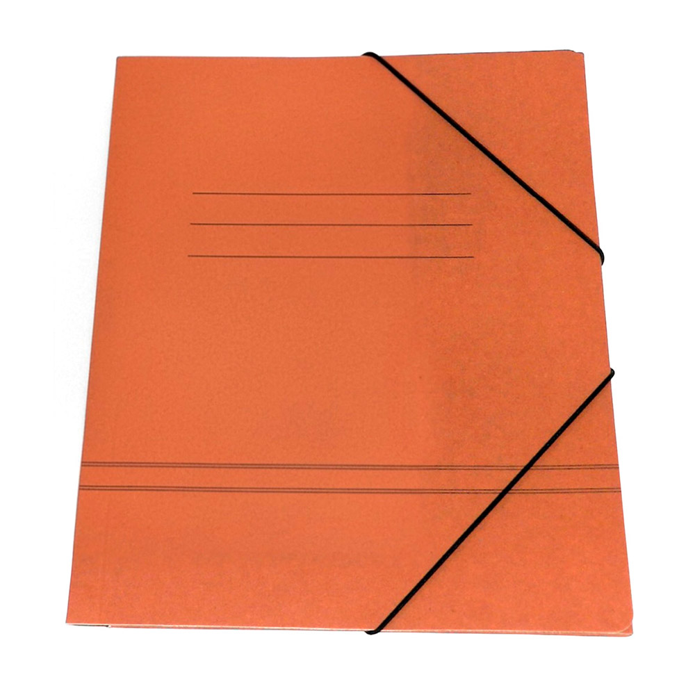 Carpeta Gomas y Bolsa Folio Nº6 Cuero