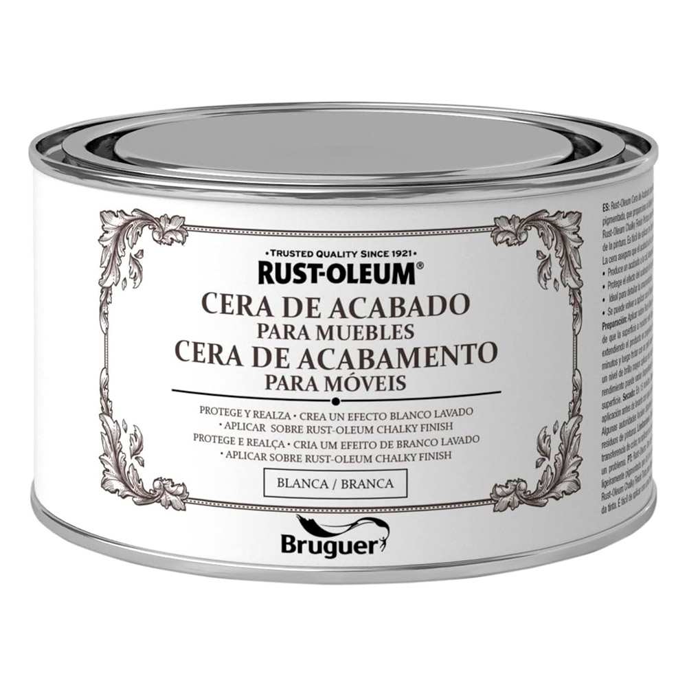 Rust Oleum Cera Chalky Acabado Muebles Blanca 400 ml