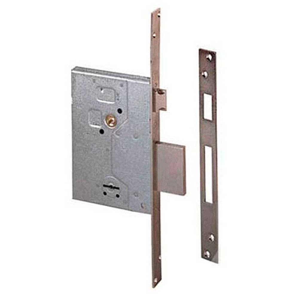 Cerradura Embutir Borjas Golpe LLave 60 mm