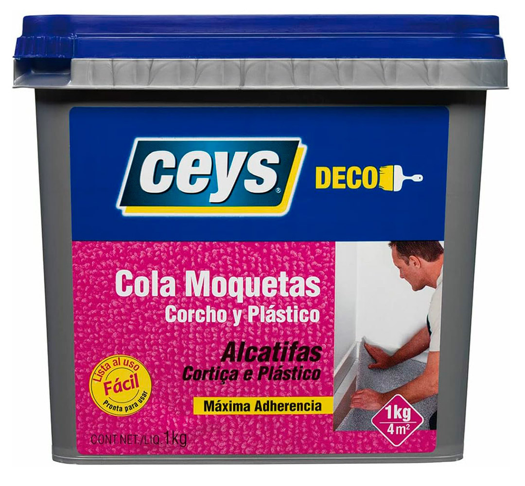 Ceys Cola Corcho Moqueta Plástico 1 kg