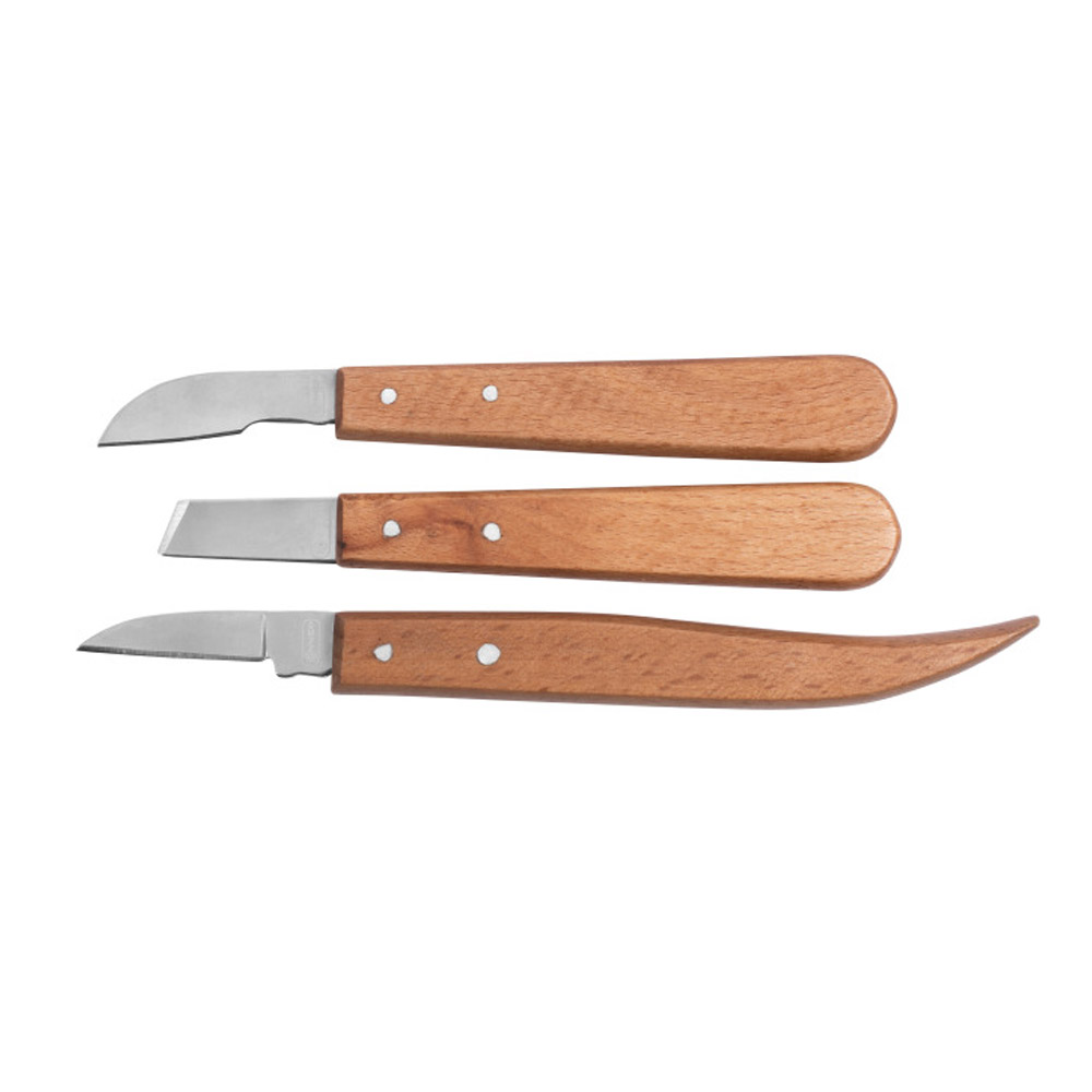 Juego Cinceles para Escultura (3 uds.)