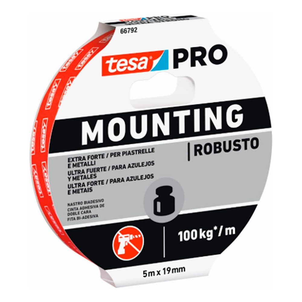 Cinta Mounting Pro Ultra Strong 5 m x 19 mm