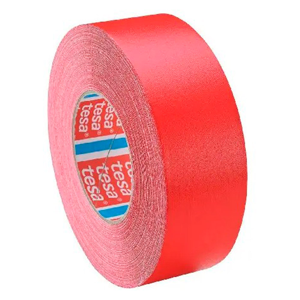 Cinta de Tejido Adhesivo Rojo 4661 50 m x 50 mm