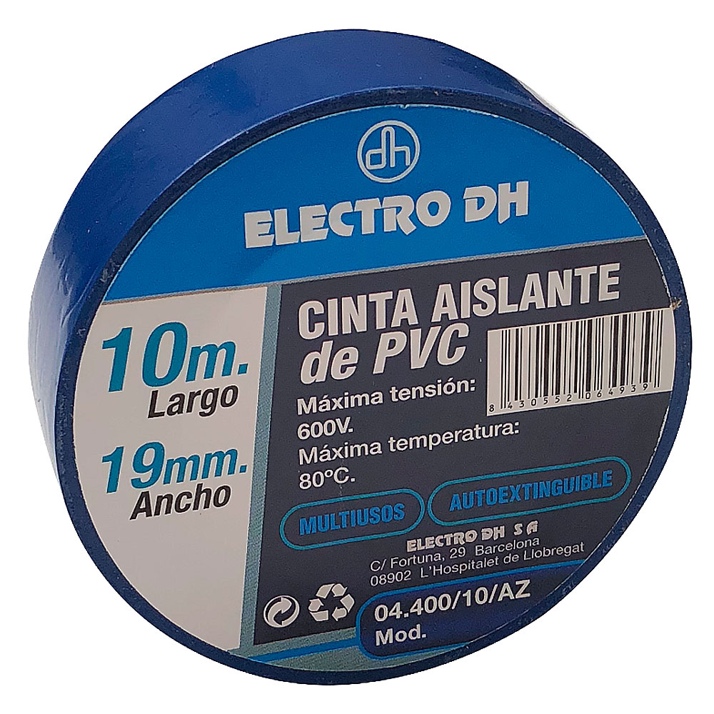 Cinta Aislante Azul.