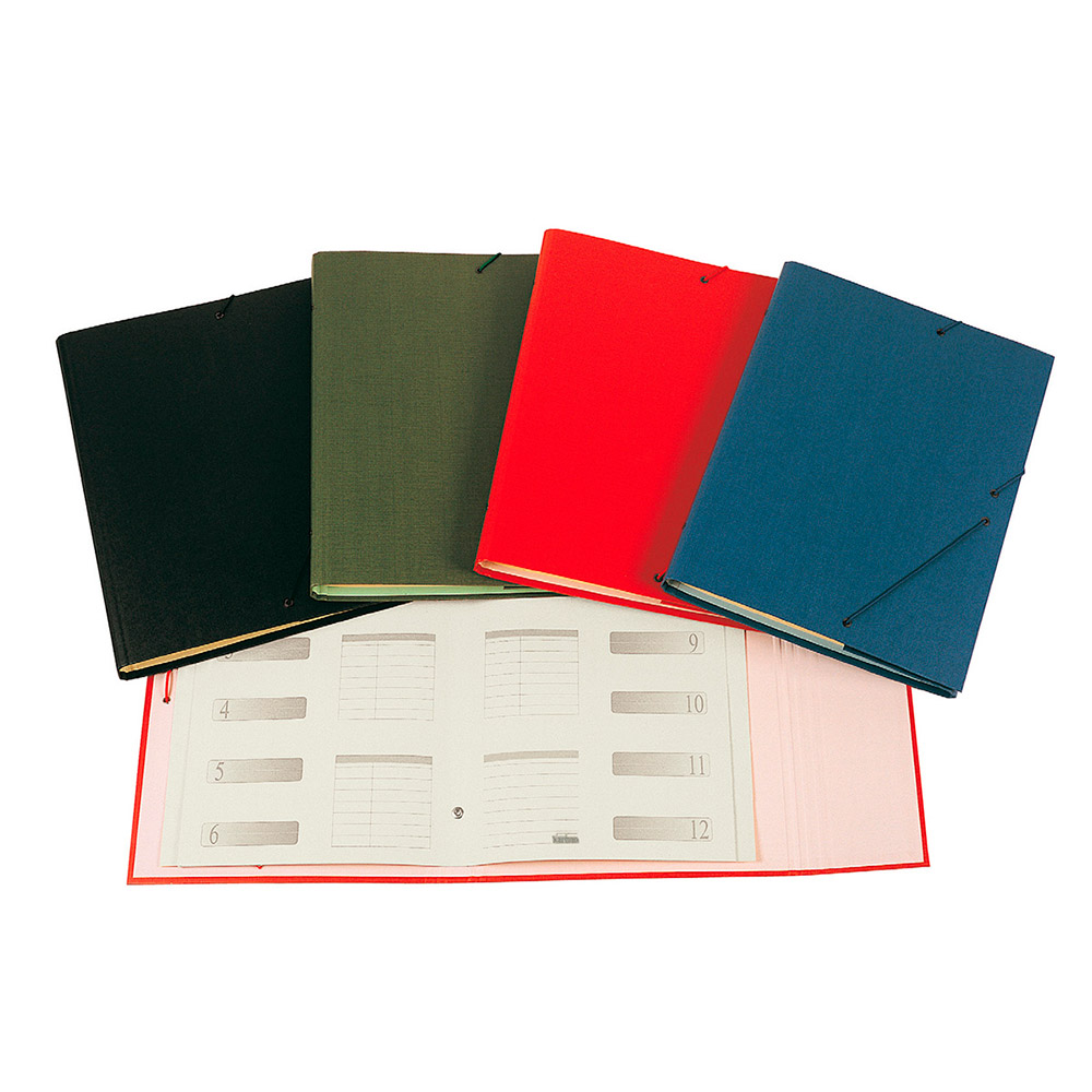 Clasificador 12 Dptos Fº Solapa Geltex Zero Antracita