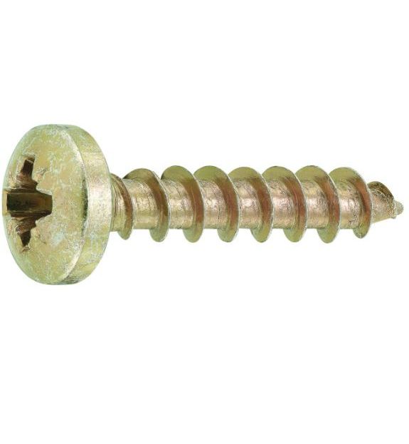 Tornillo Cabeza Redondo Pz 4,0x25mm (100u.)