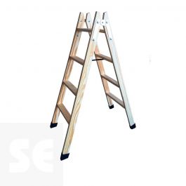 Taco Goma Escalera Madera 4 Uds