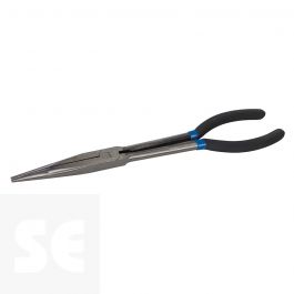 Pinza A Punta Lunga Silverline 993033 - 280 Mm, Per Elettronica, Curva E Extra Lunga