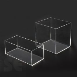 cajas y cubos metacrilato
