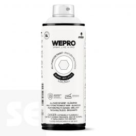 Pintura Mtn Wepro Solvent Blanco Iglú Brillante 400 ml