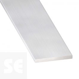 Aluminio anodizado plata - pletina - led