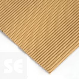 Cartón ondulado o corrugado para manualidades escolares