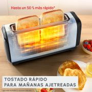 Tostadora de Ranura Larga Menor Consumo Energético Moulinex