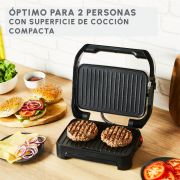Plancha de Paninis & Grill Inoxidable 1000 W Moulinex