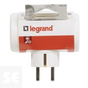 Adaptador Blanco 3x2p+T 10/16 Lateral
