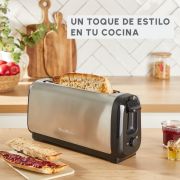 Tostadora de Ranura Larga Menor Consumo Energético Moulinex