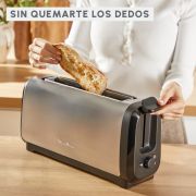 Tostadora de Ranura Larga Menor Consumo Energético Moulinex