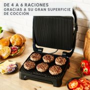 Grill & Sandwichera 2 en 1 2000w Moulinex