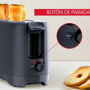 Tostador Morning 1 Ranura Larga Negro Moulinex