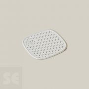 Salva Platos Diagonal Blanco 30 x 30 cm.