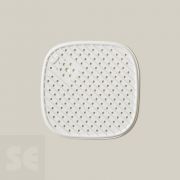 Salva Platos Diagonal Blanco 30 x 30 cm.