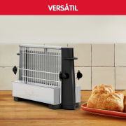Tostadora Multipan Acero Inoxidable para 4 Rebanadas Moulinex