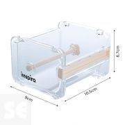 Dispensador Washi Tape Apilable 5 Rollos Diseños Surtidos