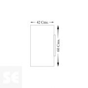 Fundas 42x60 cm Paq. 10 uds.