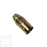 Portalámparas Metal E-14 Camisa Lisa Ref. 10-423-00-4